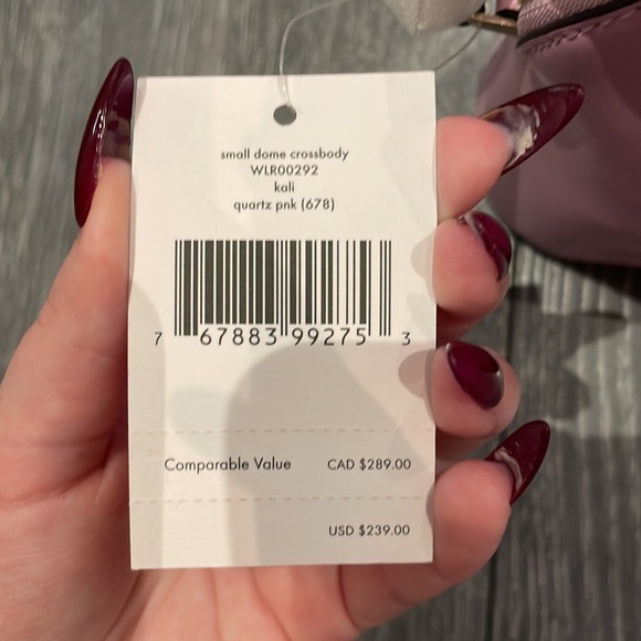 BNWT Kate spade mini dome crossbody - Picture 2 of 2